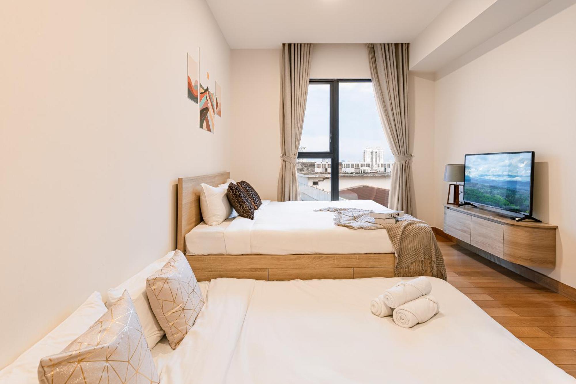 Exclusive 2-3 Bedroom Apartment In District 1 Free Pool Gym Sauna Ho Si Minh-város Kültér fotó